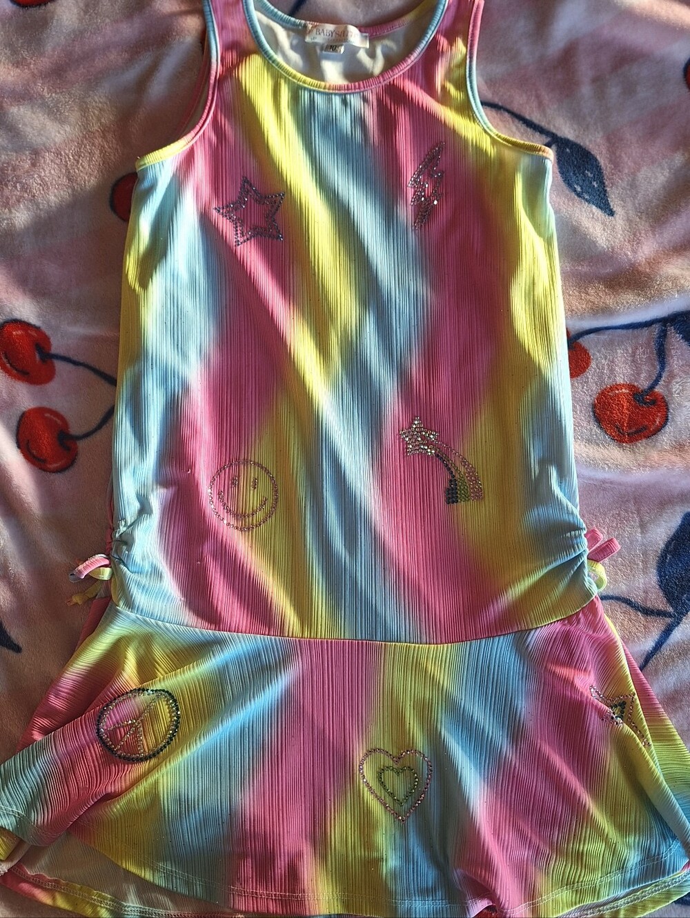 Rainbow Girls' Dress By Baby Sara